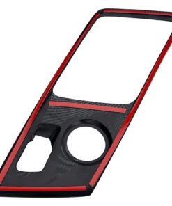237049 14-19 Manual CF Look Shifter Console Bezel Overlay