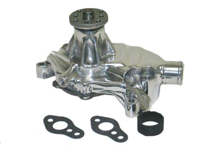 244524 84-91 Waterpomp - Gepolijst aluminium