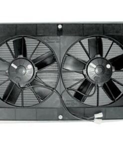 244525 90-96 Aluminium radiator Direct Fit automatisch met Ventilator Dubbele Row