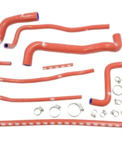 245115 97-04 Rode silicone Radiator en onderkap slang Kit (ND)