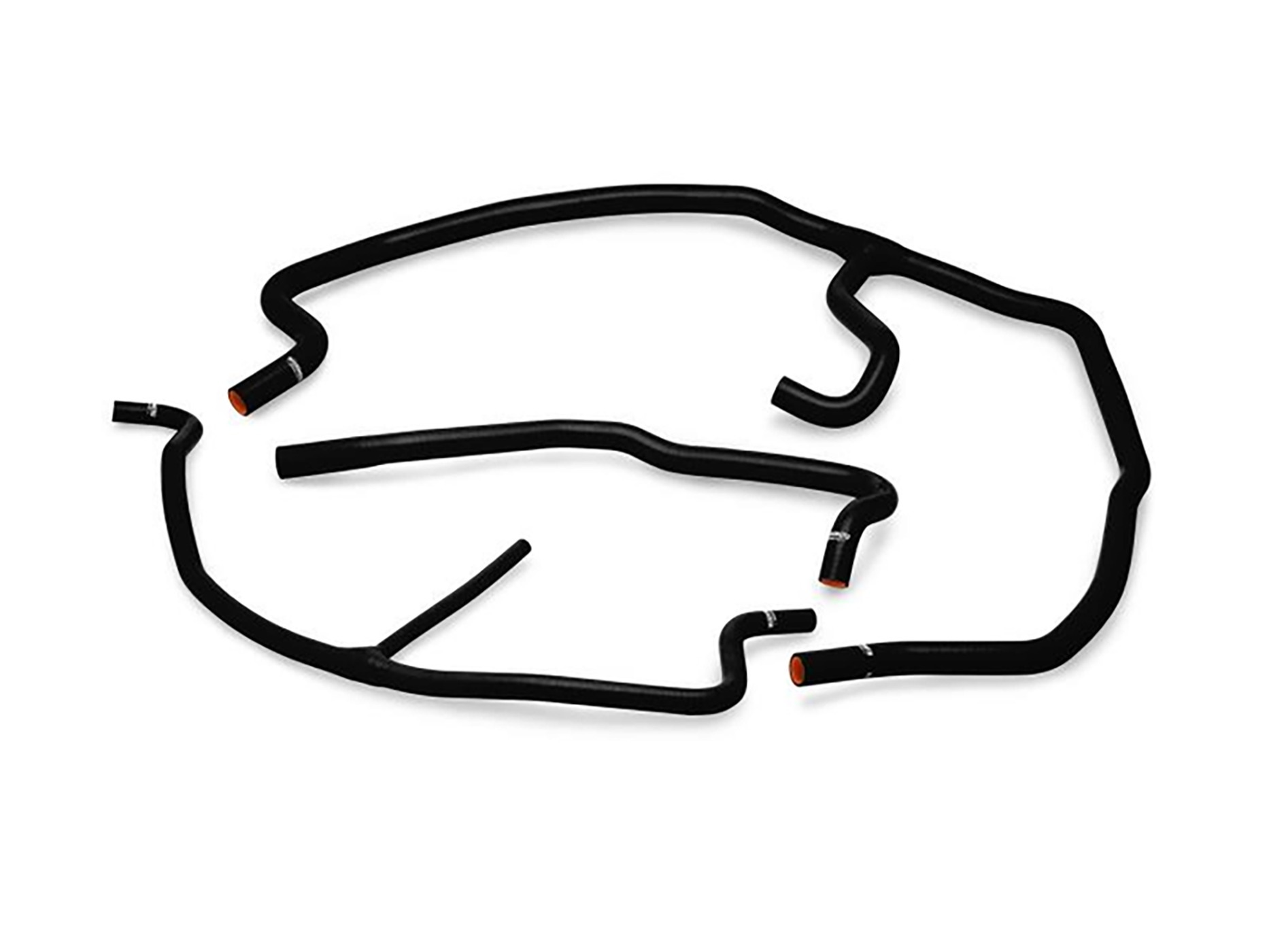 246015 2005-2008 Mishimoto C6 zwart Silicone Ancillary slang set