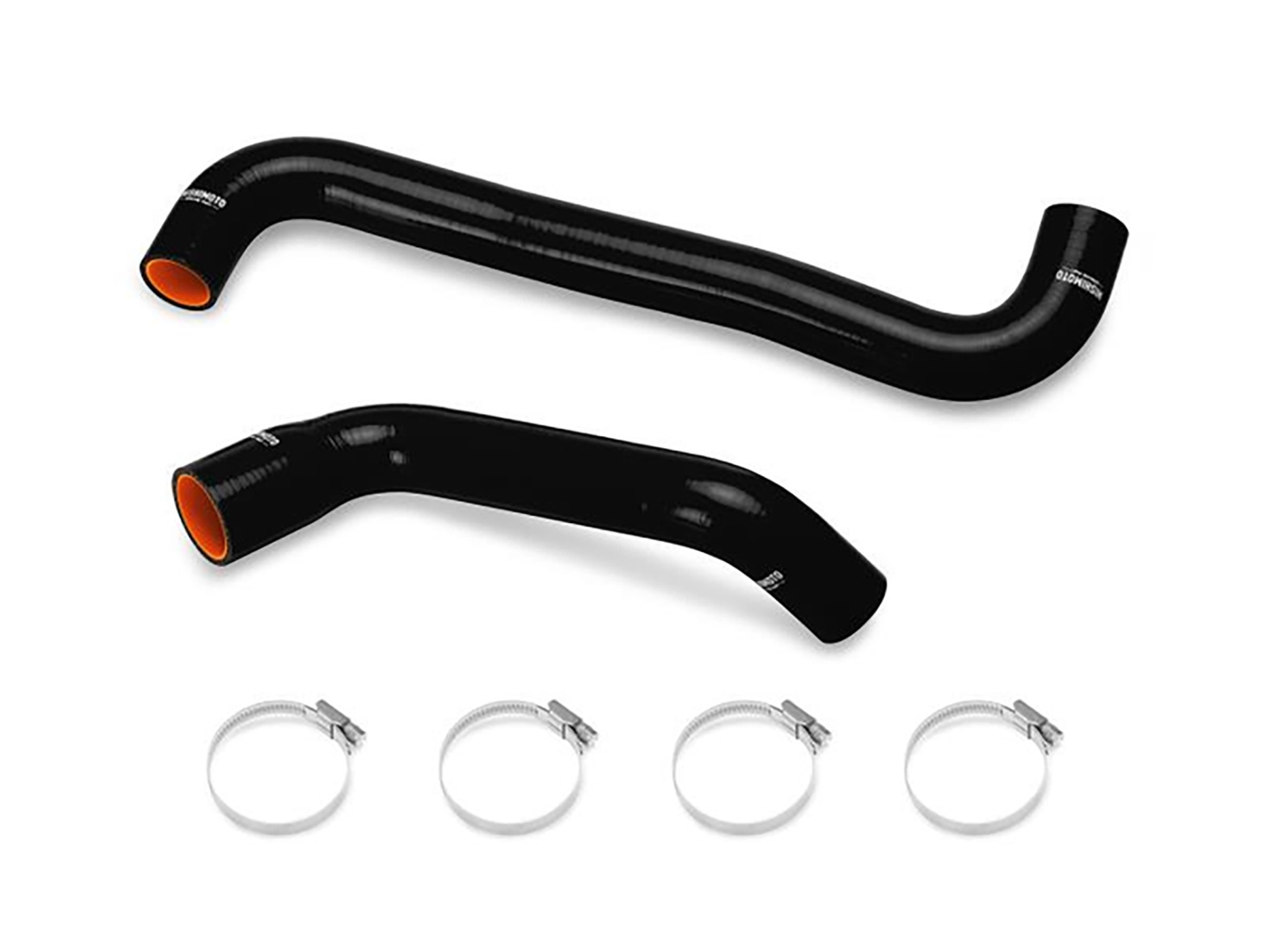246031 2005-2008 Mishimoto C6 zwart Silicone radiateur slang set