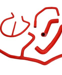 246160 2009-2013 rood Silicone radiateur en Underhood slang set
