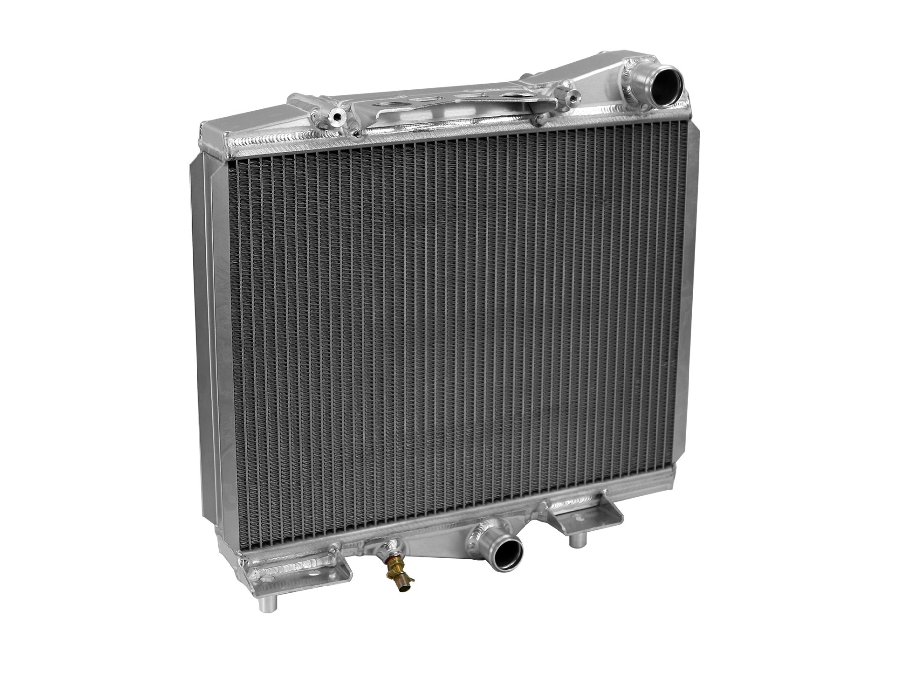 248009R 2020-2025 rechts voor Dewitts Direct Fit Pro Series radiateur (dubbel 1" Core)