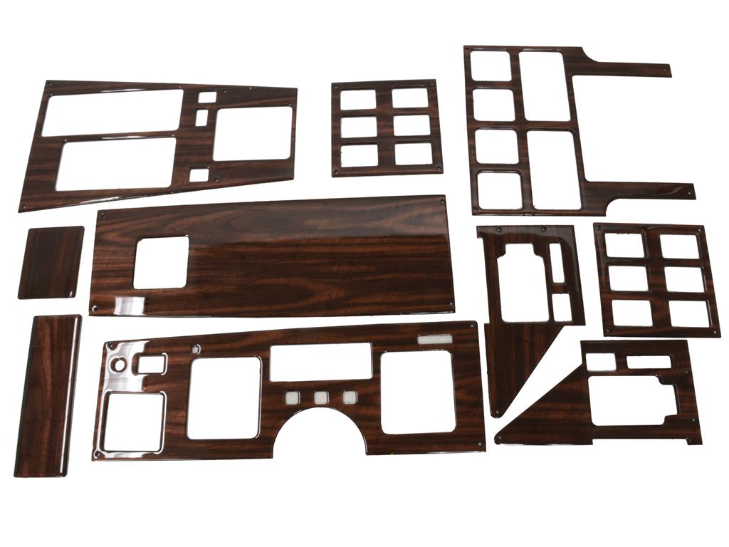 254162 84-85 10 stuk Deluxe Plus I 4 Speed Wood/koolstofvezel Fiber dashboard Kit