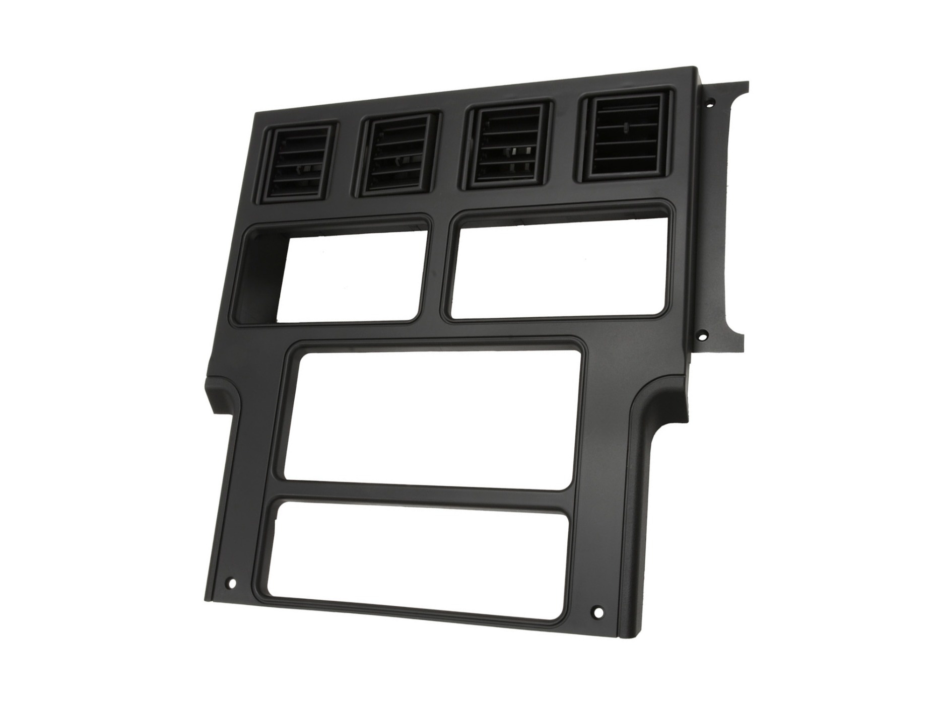 254206 84-89 console plaat - midden dashboard Gauge / radio Bezel met luchtdeflectoren