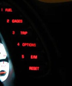 255178 1997-2004 Dash en Window Switches LED Light Bollen Kit