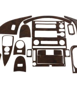 256130 08-10 Dash set - Wood / Carbon Fiber / geborsteld aluminium behalve stoel Memory
