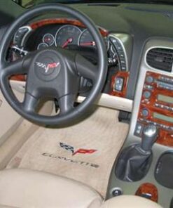 256142 08-10 Dash set - Wood / Carbon Fiber / geborsteld aluminium - met stoel Memory