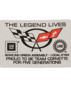 265000 97-04 UAW Bowling Green GM Deur Decal