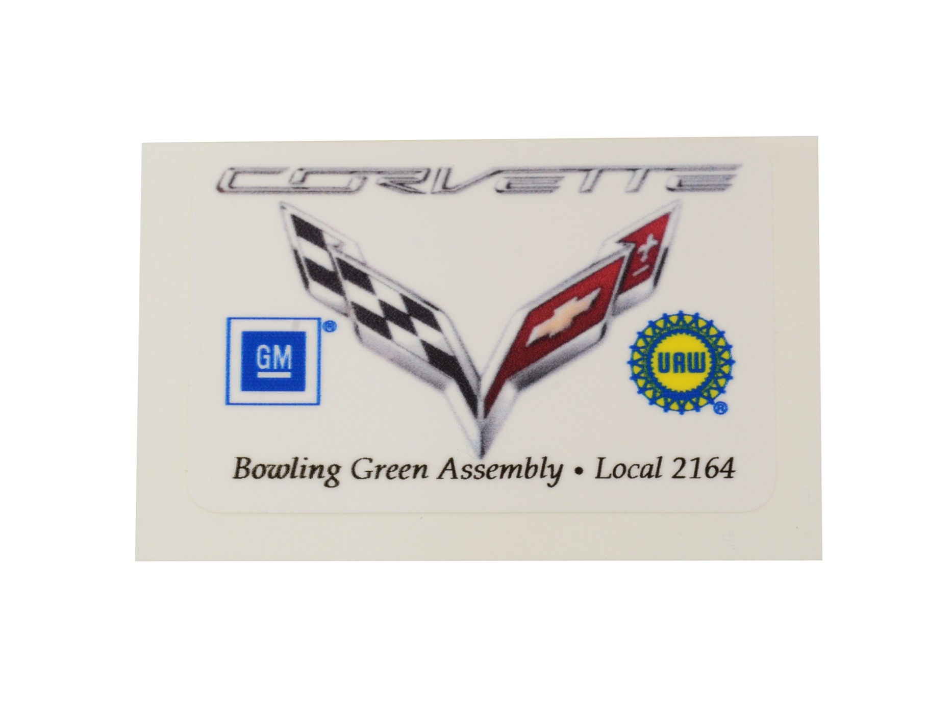 267005 14-18 UAW Bowling Green GM Door Decal