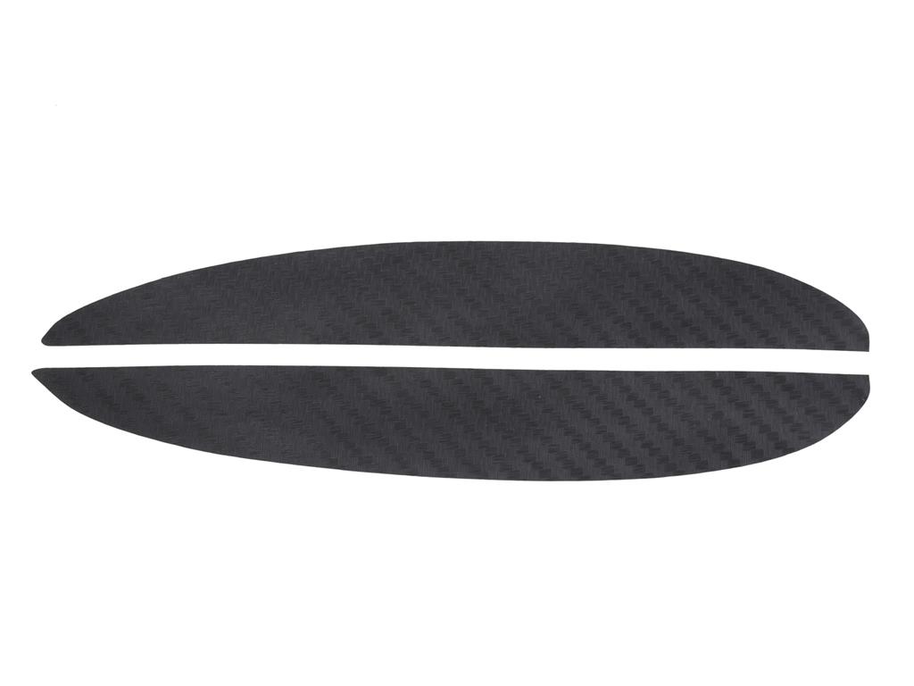 285127 97-04 Deur Handvat Carbon Fiber Look Decal