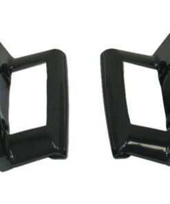 286059 05-13 buitenzijde deur handgrepen / Pulls - Reproduction - zwart