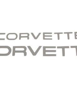 294028 84-90 Corvette voor- en achterletterset