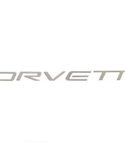 295006 97-04 Achterbumper Corvette brieven / Emblem Set - roestvrij staal gepolijst