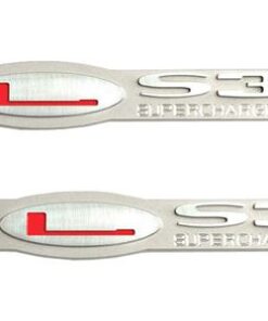 296011 05-13 LS3 Supercharged Billet Emblem (set Of 2)