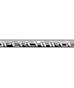 296018 Supercharged Billet Emblem / Badge
