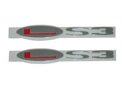 296035 08-13 LS3 Billet Emblem (set Of 2)