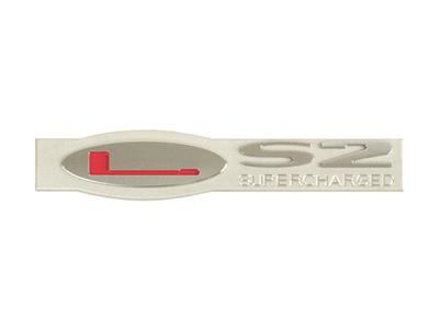 296058 05-07 LS2 Supercharged Billet Emblem