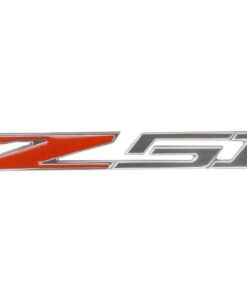 296145 Z51 Billet aluminium Chrome Plated Badge / Emblem - 3"