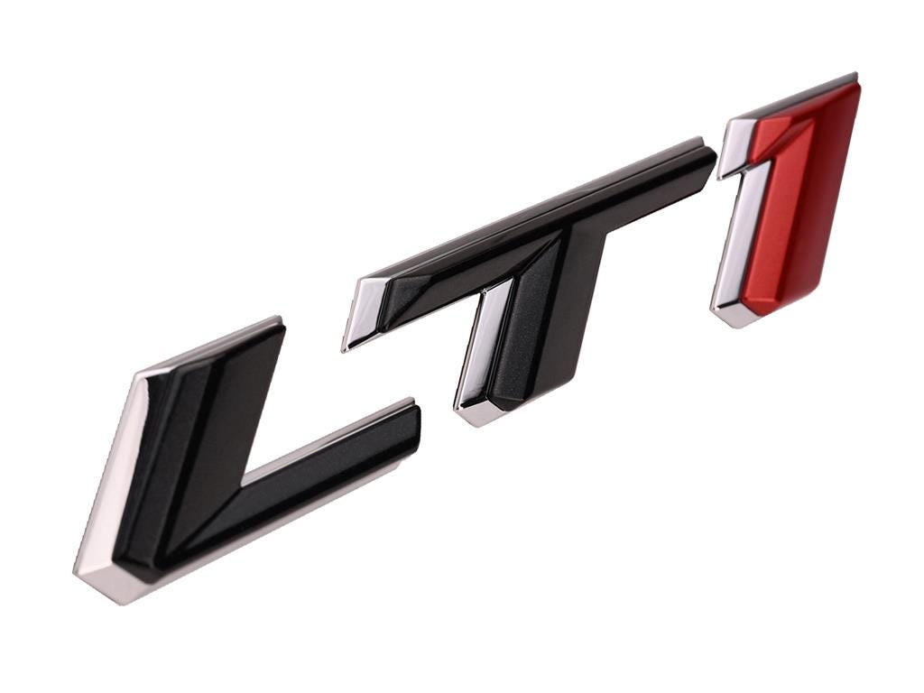 297107 2020-2027 Satin Chrome voor motorkap Emblem