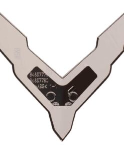 298008 2020-2027 Satin Chrome Corvette achter Script Letters