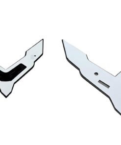 298063 2020-2027 coupé voor & achter emblemen - Carbon Flash Metallic (ND)