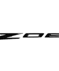 298116R 2023-2025 rechts Z06 zijde Emblem zwart