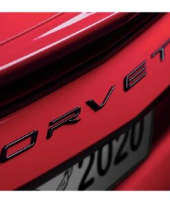 298120 2020-2027 achter Corvette Letters Script Emblem *kleur opgeven kleur*