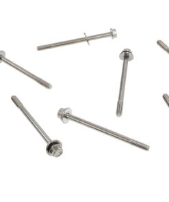 304683 86-91 Chrome klep afdekking bouten behalve ZR1