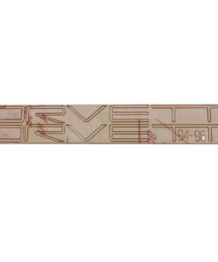 304694 94-96 brandstof Rail afdekking Letters / embleem Set - Acryl