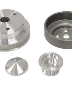304719 84-87 maart aluminium motor poelie Set - Gepolijst 3 stuks systeem