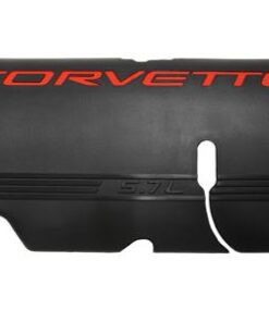 305052L 99-04 brandstofrail cover - links zwart fabriek