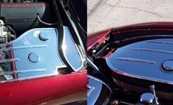 305154 97-04 Binnen Fender Covers - Roestvrij staal - 2 stuks