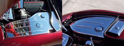 305154 97-04 Binnen Fender Covers - Roestvrij staal - 2 stuks