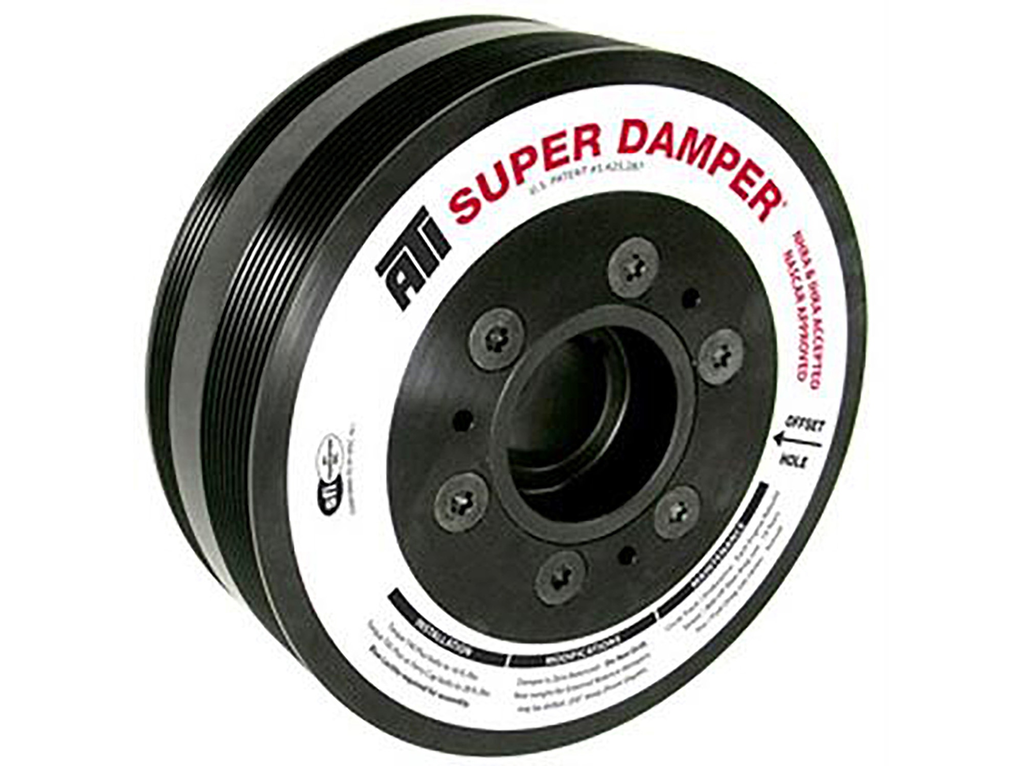 305371 97-13 ATI Super Damper 5.5" Aluminium 26% Underdrive - LS1, LS2, LS3, LS6 (ND)