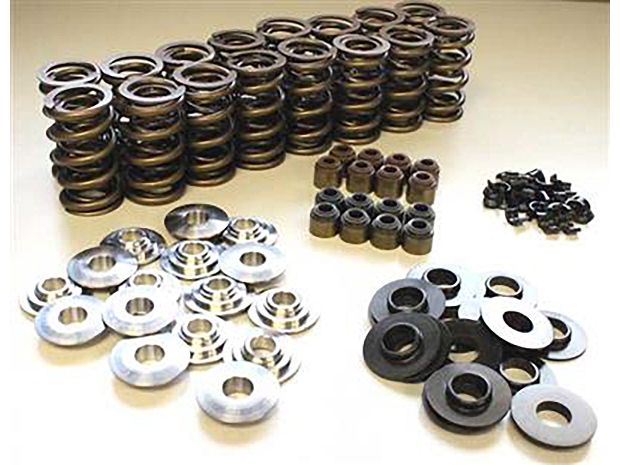 305415 97-13 lingenfelter dubbele klep veer titanium houder & seal kit ls1 (nd)