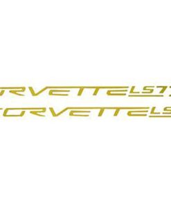 306030 06-13 LS7 Acrylic brandstof rail afdekking Letters / Emblem - Does Both afdekkingen