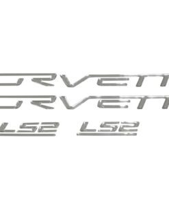 306102 05-07 brandstof rail afdekking 3D Decals - Corvette Letter / Emblem Decals met LS2