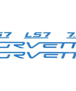306141 06-13 brandstof rail afdekking 3D Decals - Corvette Letter/Emblem met LS7