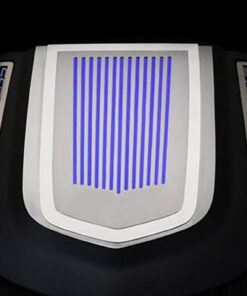 306194 09-13 ZR1 Shroud afdekking Ribbed Emblem ontwerp