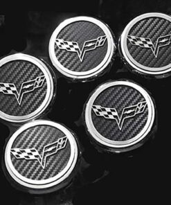 306241 05-13 motor dop afdekking - Slotted Carbon Fiber - set Of 5 - met automatisch Trans