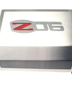 306457 2006-2013 roestvrij staal Fuse Box afdekking met Z06 logo