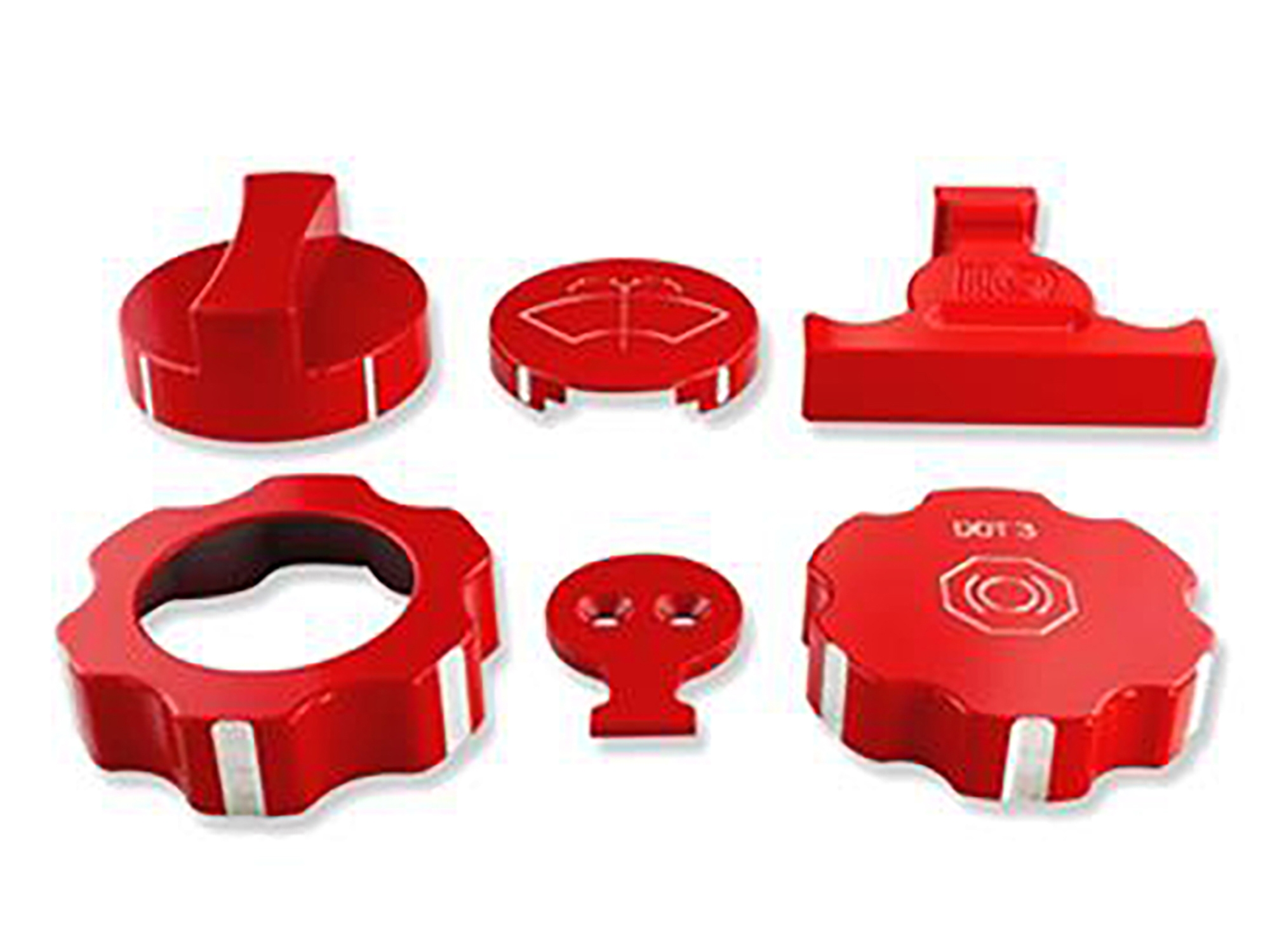 307005-063 14-19 Red Engine Cap Cover Z51 Or Z06