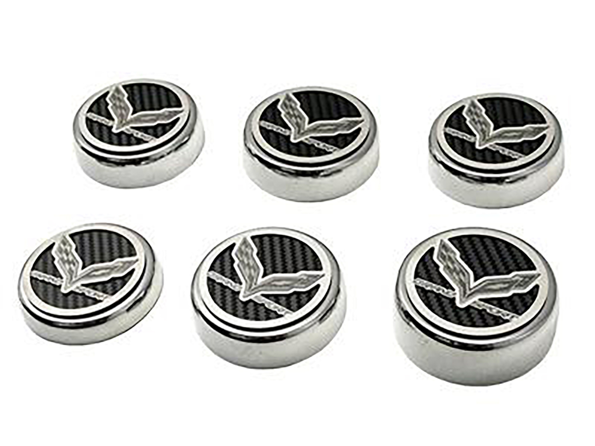 307118 17-19 Engine Cap Cover W/c7flag & Gs Script