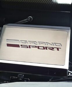 307340 14-19 StainSteel Fuse Box Cover GrandSport Emblem