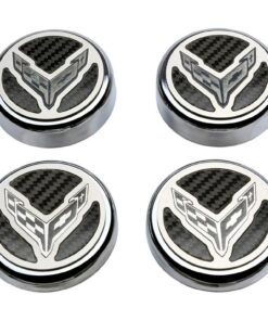 308045 2020-2024 motor roestvrij staal dop afdekkingen - Real Carbon Fiber Insert