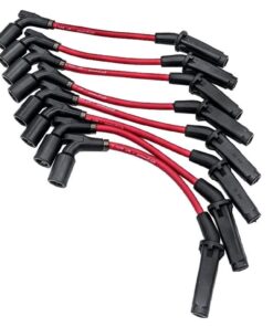 308137 2020-2027 Granatelli High-prestatie rood Spark Plug Wire set