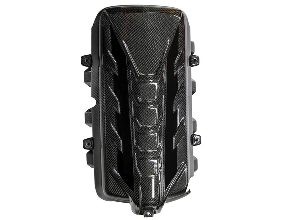 308138 2020-2027 Concept8 Carbon Fiber motor afdekking (ND)