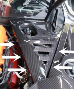 308159 20-25 Carbon Fiber Look motor zijde Panels